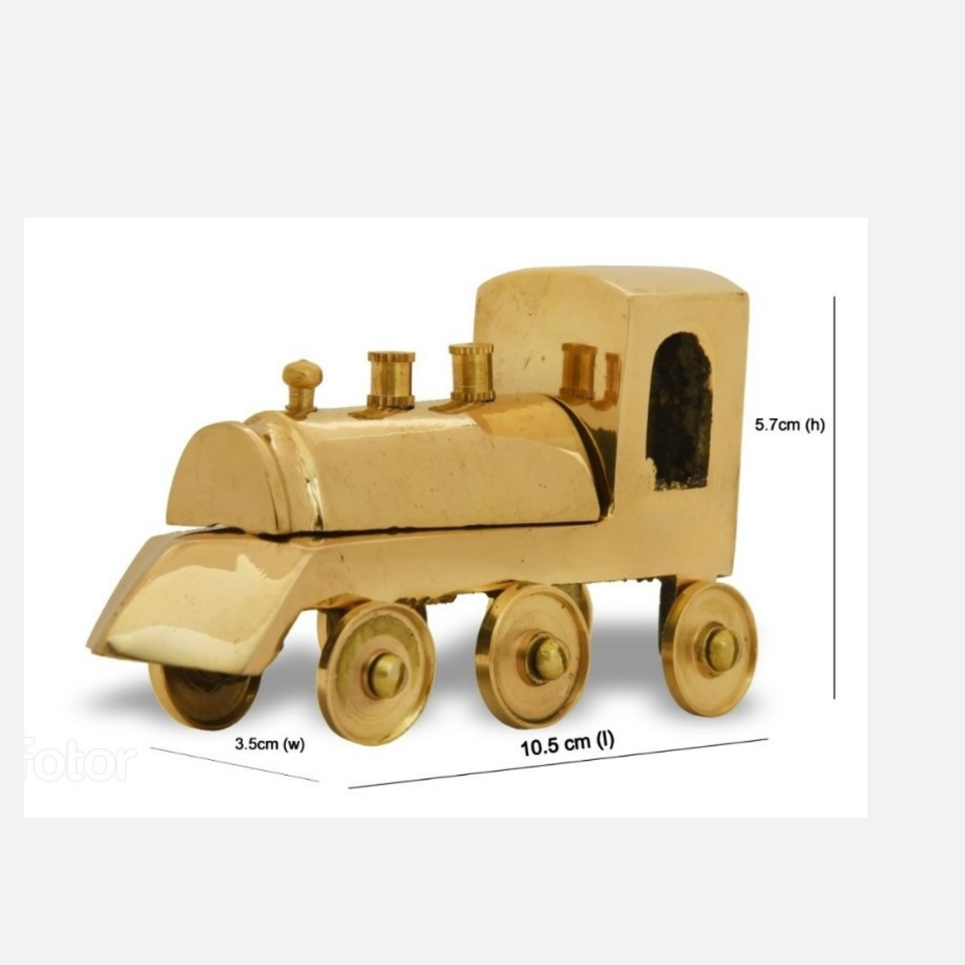 Miniature Brass Engine Model Toy