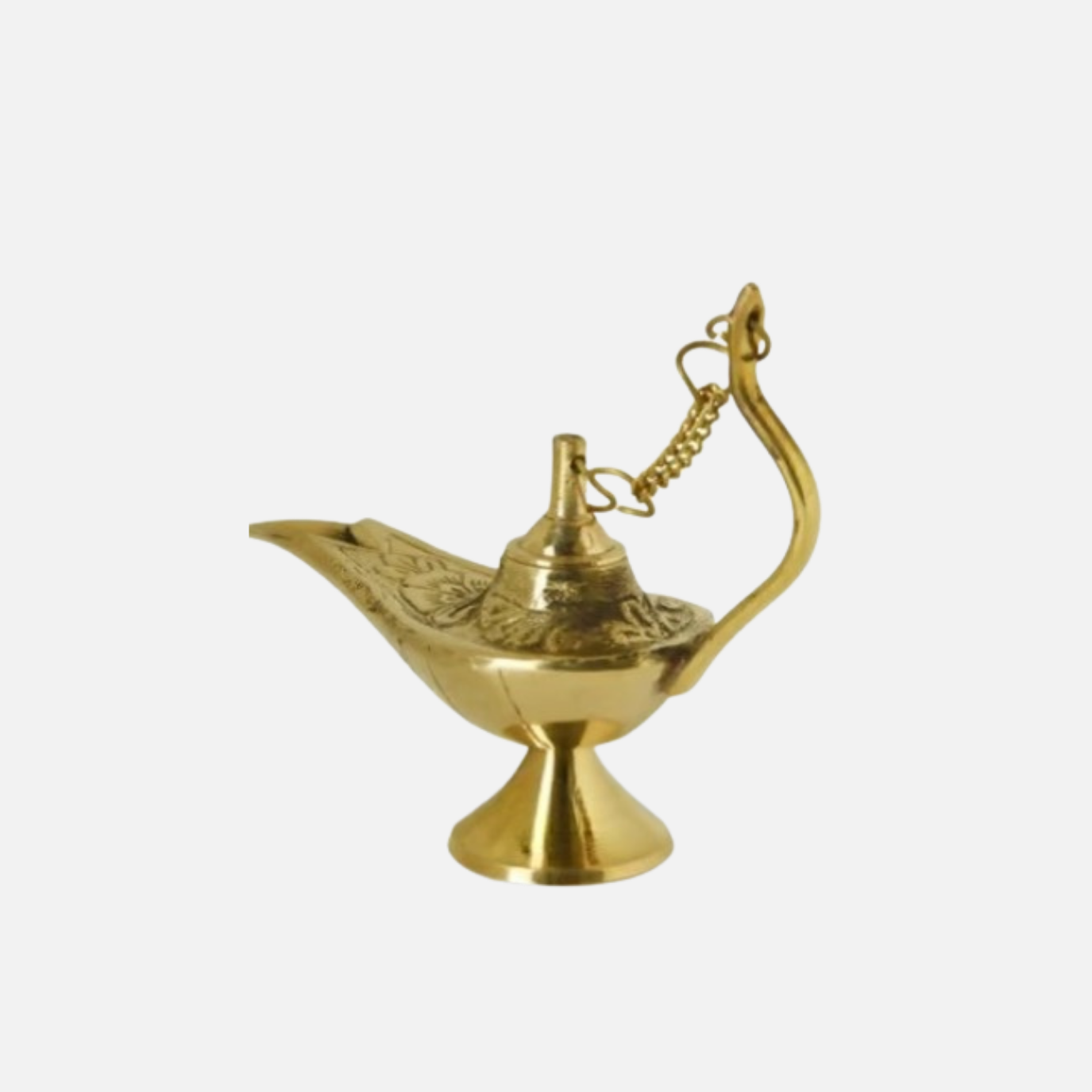 Miniature Antique Brass Aladdin Chirag Toy