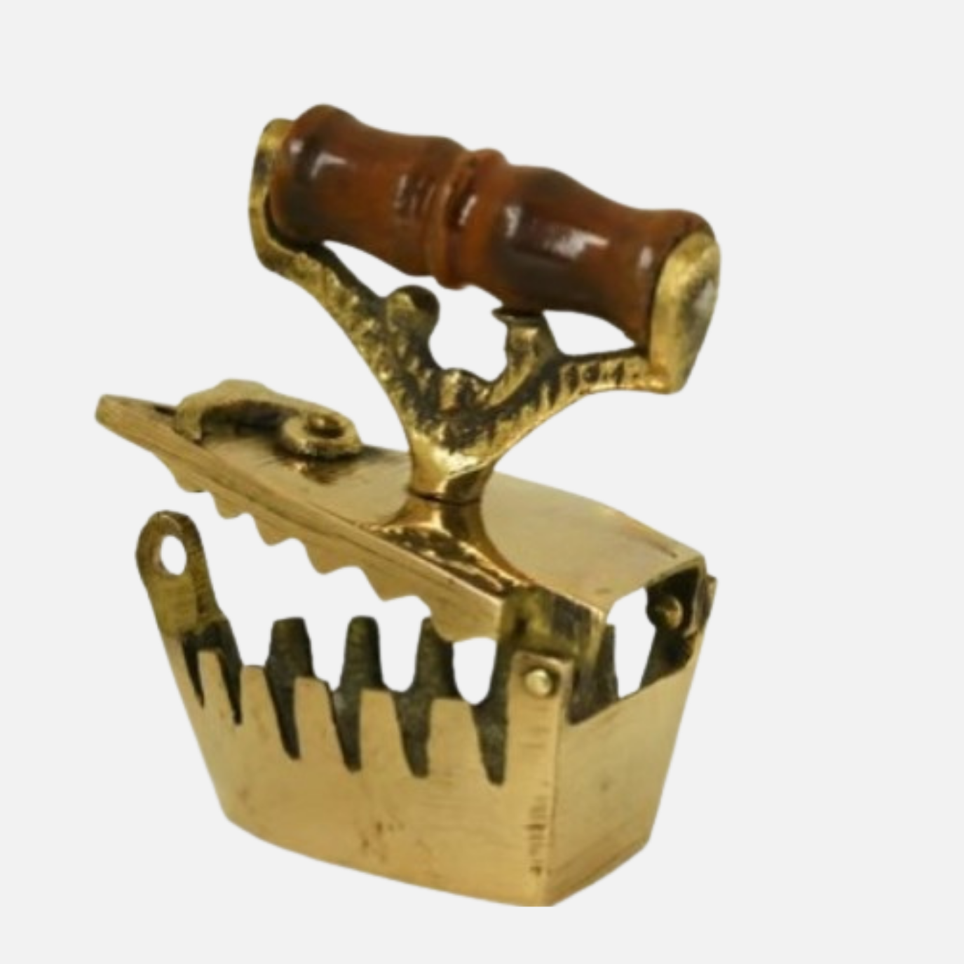 Miniature Brass Iron Box Model showpiece