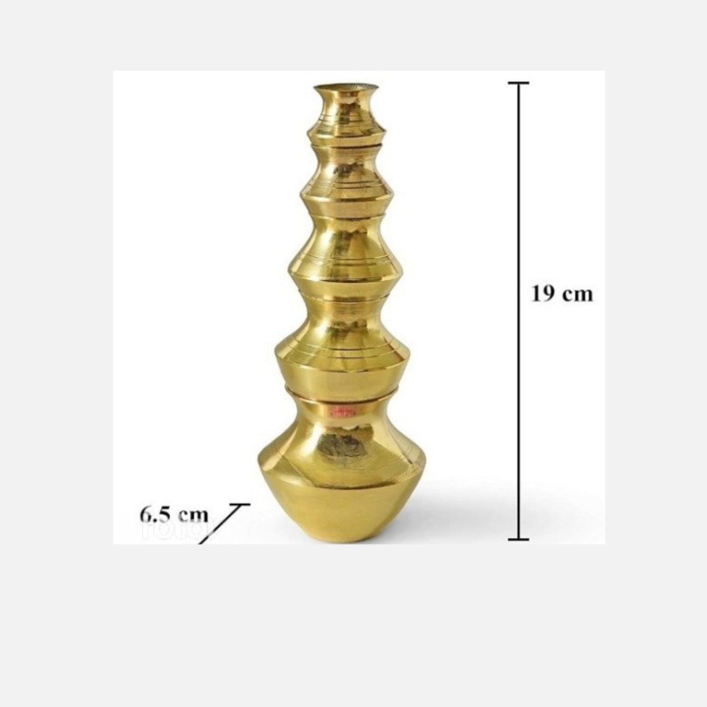 Miniature Brass kalsa Set of 5