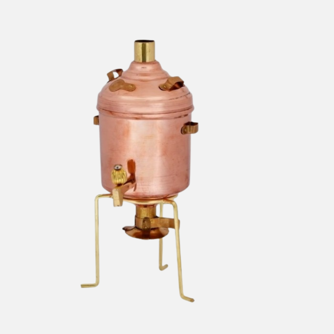 Miniature Brass Water Heater Toy